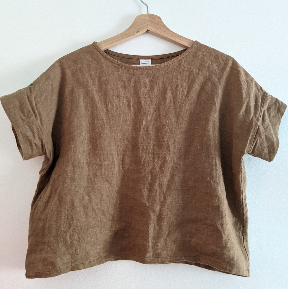 FoundPathGoods Linen Market Tee